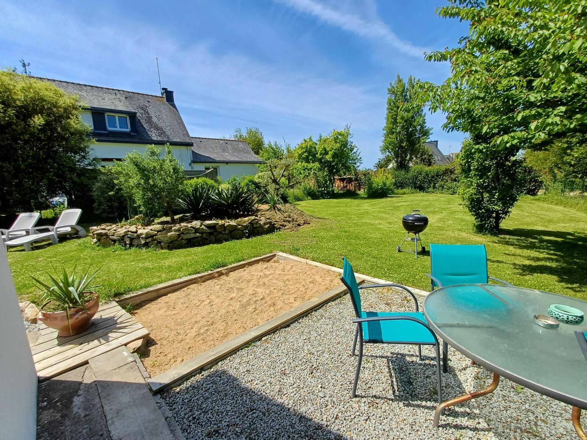 Maison De Vacances 4 Pers Avec Jardin Privatif A 1Km Plage Lines Et 300M De La Mer De Gavres - Ar Pil Jadur Plouhinec  Eksteriør billede